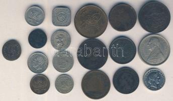 1800-1900-as évek kis világpénz tétel,Svájc, Haiti, Törökország, Bolívia, Szerbia,Románia pénzei, kö...