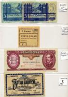 Magyar és külföldi bankjegy tétel összesen 56db kizárólag különféle fázis-, tév-, próba-, előlapi- é...