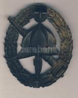 Br Tűzoltó jelvény zománcozott vörös főnix madárral T:2
Bronze firefighter badge with enamelled red ...