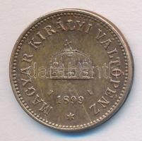 1899. 2f hátlapján "1900 1/19 - kotta" gravírozás T:2