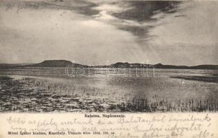 Balaton naplemente
