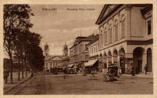 Debrecen Városháza, Piac utca, Bartha Kálmán üzlete, Tábor Imre üzlete (EK)