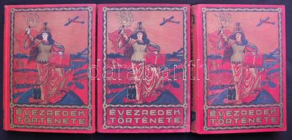 Mezõfi Vilmos, Elek Sándor: Évezredek története, Fráter és Társa könyvnyomdája, Bp. I.-V. kötet  általában jó állapotban. Festett egészvászon kötés.