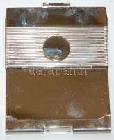 Fém cigarettatárca az Alkotmányvédelmi (Nemzetbiztonsági) Hivatal címerével