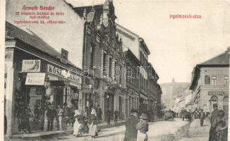 Pécs Irgalmasok utca, Ármuth Sándor cipőüzlete (non pc)