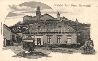 Győrszentmárton Wágner Géza vegyeskereskedése és gyógyszertár