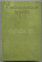 A Társadalmi Múzeum Értesítője, I. évf. Bp., 1909, Posner és fia