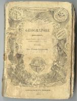 Victor Levasseur: Géographie moderne. Paris, 1839, Librairie de Didier. Kiadói kötésben, kissé viseltes állapotban