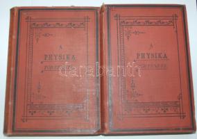 Heller Ágost: A physika története a XIX. században I-II. köt. Bp., 1891/1902, K. M. Természettudományi Társulat. Kiadói egészvászon kötésben, jó állapotban (az egyik kötés ragasztott)