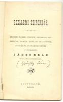 Szellemi sziporkák János deák irodalmi hagyatékából. Esztergom, 1890, Kiszlingstein Sándor, 34p. Kis...