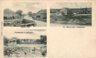 Bálinc with the shop of Ignác Margitay and mill (b)