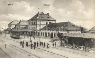 Tövis railway station