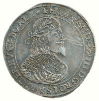 1642. 1/2 Tallér Ag "III. Ferdinánd" Körmöcbánya (14.27g) T:2,2- Hungary 1642. 1/2 Thaler Ag "Ferdinand III" Kremnitz (14.27g) C:XF,VF Unger II: 947a, Huszar 1253.