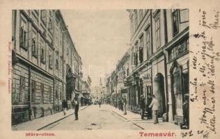 Temesvár März street