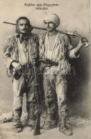 Albanian folklore, men with guns