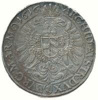 Ausztria 1616. Tallér Ag "II. Mátyás" Prága (29.12g) T:2,2- / 
Austria 1616. Thaler Ag &qu...