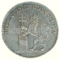 Habsburg Birodalom / Pozsony 1790 november 15. II. Lipót pozsonyi koronázási Ag zseton (20mm/2.19g) ...