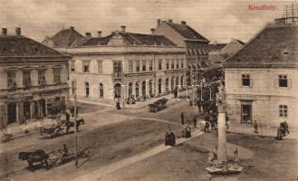 Keszthely, gyógyszertár, Zitterbarth Kálmán üzlete