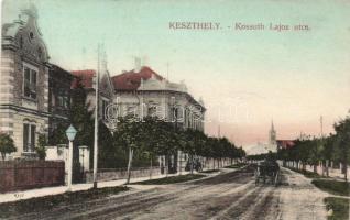 Keszthely Kossuth Lajos utca, Hungária Szálloda