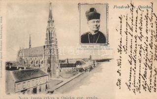 Eszék church, Juraj Strossmayer