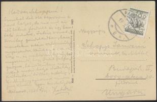 1926 Szabó Dezső (1879-1945) író saját kézzel írt képeslapja