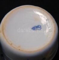 ~1930 Kézzel festett virágmintás jelzett Herendi porcelán fűszertartó hibátlan állapotban /
Handpain...