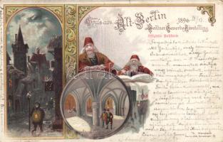 1896 Berlin Expo, Alt-Berlin litho