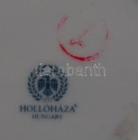 Szász Endre által tervezett Hollóházi porcelán bonbonnier / 
Faces designed by Endre Szasz Hollohaza...