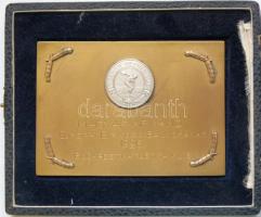 Magyar Armand Európa bajnok birkózó Budapesti Atlétikai Klubtól kapott emlékplakettje, tagsági igazo...