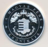 DN "A magyar pénz krónikája-Trianon" Ag(999) emlékérem, (20g/38,61mm) T:PP Tanúsítvánnyal. Csak 2004db!