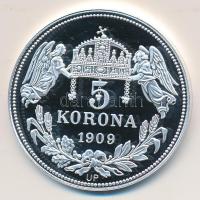 DN "Királyi koronák / Zsigmond 5 korona" Ag(999) emlékérem, (20g/38,61mm) T:PP Tanúsítvánnyal. Csak 2000db!