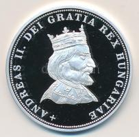 DN "Királyi koronák / II. András 5 korona" Ag(999) emlékérem, (20g/38,61mm) T:PP Tanúsítvá...