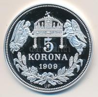 DN "Királyi koronák / Szent László 5 korona" Ag(999) emlékérem, (20g/38,61mm) T:PP Tanúsítvánnyal. Csak 2000db!