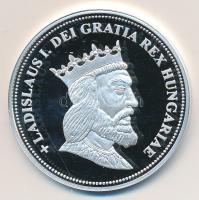 DN "Királyi koronák / Szent László 5 korona" Ag(999) emlékérem, (20g/38,61mm) T:PP Tanúsít...