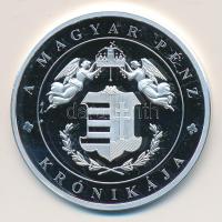DN "A magyar pénz krónikája-Buda visszafoglalása" Ag(999) emlékérem, (20g/38,61mm) T:PP Tanúsítvánnyal. Csak 2004db!