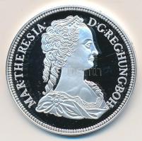 Magyar tallérok utánveretben "Mária Terézia tallérja 1741." Ag (0,999) 20g T:PP Tanúsítván...