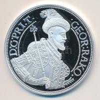Magyar tallérok utánveretben "II. Rákóczi György  tallérja 1651." Ag (0,999) 20g T:PP Tanúsítvánnyal, csak 2000db!