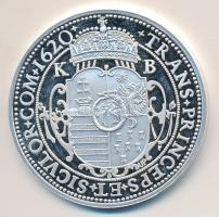 Magyar tallérok utánveretben "Bethlen tallér 1620." Ag (0,999) 20g T:PP Tanúsítvánnyal, csak 2000db!