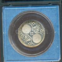 1980. "Naptár érem" Ag(835) emlékérem (5,5g/24mm) T:PP ÁPV tokban