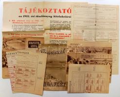 1948-1953 Kis nyomtatvány tétel: klf pártbrossúrák, tagsági könyv, békekölcsön jegyzés, stb.