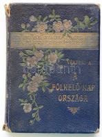 Vértesi Arnold: A fölkelő nap országa. Regényes utazás Japánban. Bp., 1878. Franklin 279p. 28 fametszetű rajzzal illusztrált. Festett kiadói egészvászon kötésben, gerincen szakadással. Gombos Ferenc Albin ex librisével