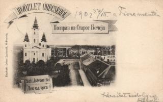 Óbecse St István square