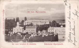 Eperjes with synagogue