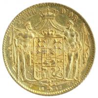 Dánia 1847CC-FF 2CHR D'OR Au "VIII. Krisztián" (13.284g/26mm) T:2-
Denmark 1847CC-FF ...