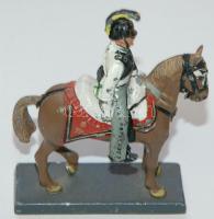 Ólomkatona lóval 11cm (sérült)