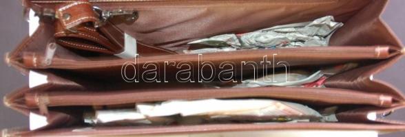 Fantasy márkájú bőr aktatáska új állapotban 40x31cm