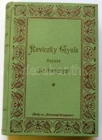 Reviczky gyula Összes költeményei. Bp., 1900. Athenaeum. Gottermayer egészvászon kötésben. 376p.
