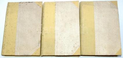 Bocskay Brutus: A jezsuiták története. A legjobb új írók szerint... I-VI. kötet (három kötetbe kötve...