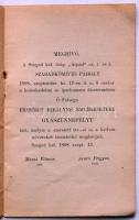 Gyászünnepély Erzsébet királyné emlékezetére. Szeged, 1898. Árpád páholy 14p