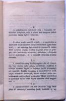 Árpád a testvériséghez címzett Szeged keleten dolgozó szabadkőműves páholy alapszabályai. Szeged, 18...